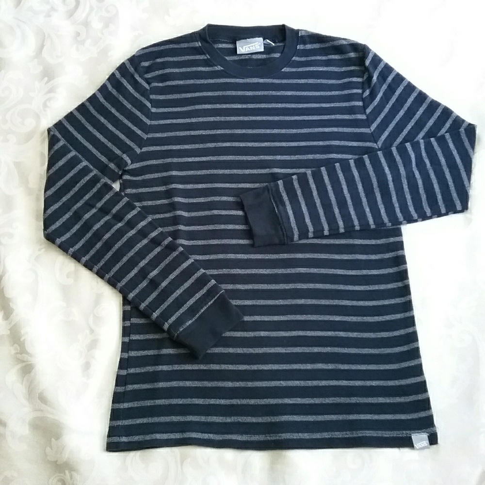 Vans striped long sleeve sweater